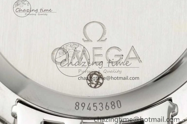 0123 De Ville SS DIWF 1:1 Best Edition Gray Dial SS Markers on SS Bracelet MIYOTA FlexibleFit 7851